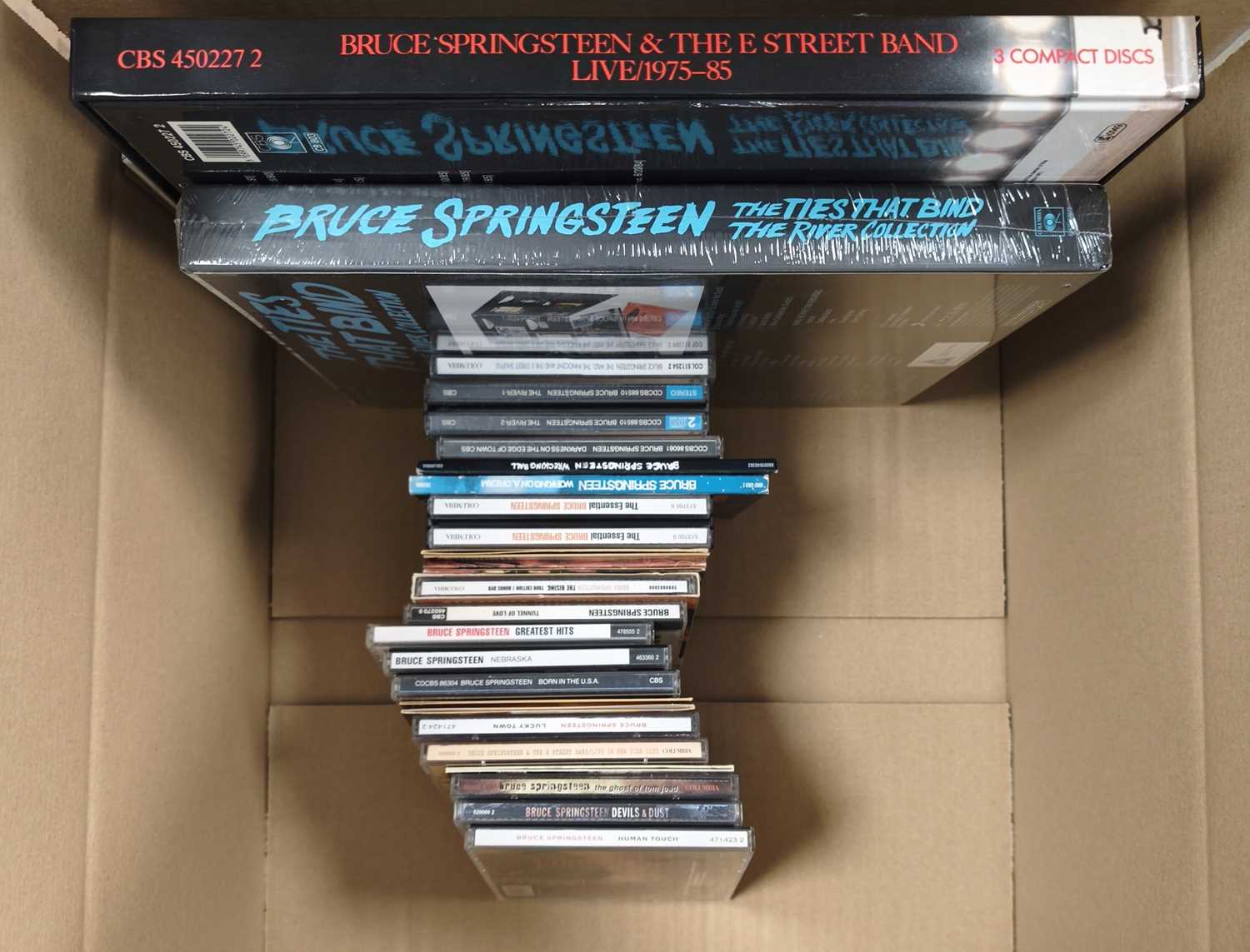 Lot 30 - BRUCE SPRINGSTEEN CD AND CD BOX SET PACK
