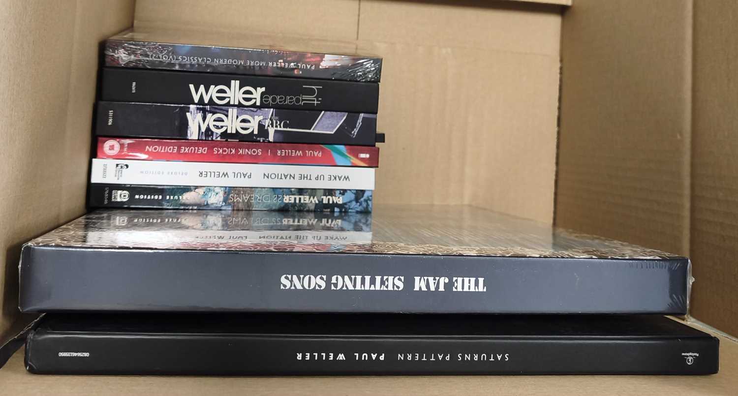 Lot 31 - PAUL WELLER AND RELATED CD BOX SET COLLECTION