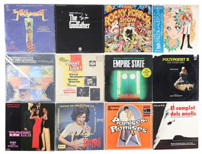 Lot 657 - SOUNDTRACKS LP COLLECTION INCLUDING THEMES, HORROR, SPOKEN WORD