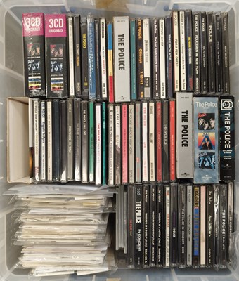 Lot 38 - THE POLICE AND STING CD COLLECTION INCLUDING PRIVATE PRESSINGS AND RADIO PROMOS