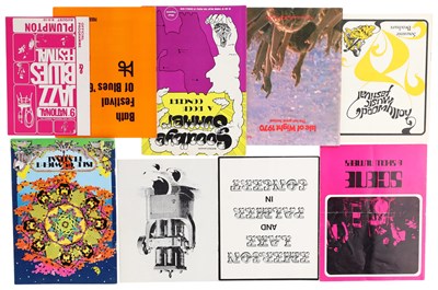 Lot 118 - COLLECTABLE 1960S-70S CONCERT AND FESTIVAL PROGRAMMES - ARCHIVE CONDITION.