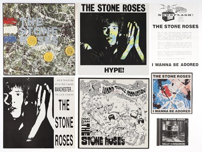 Lot 873 - THE STONE ROSES RARITY PACK OF LPS, PROMO 7" AND CD