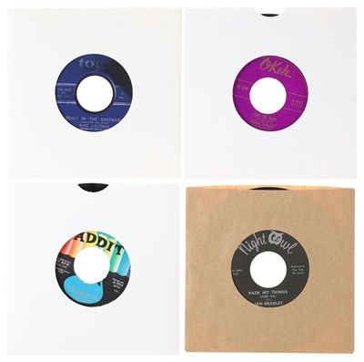 Lot 239 - RARE R&B DANCERS 7" PACK - KING COLEMAN, MARIE KNIGHT, JAN BRADLEY