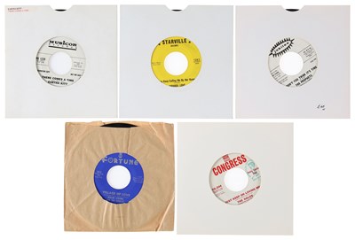 Lot 253 - RARE SOUL, POPCORN & NORTHERN 7" PACK - EARTHA KITT, AMANDA LOVE, NOLAN STRONG
