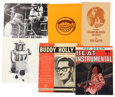 Lot 119 - COLLECTABLE PROGRAMMES INC PINK FLOYD/ERIC CLAPTON.