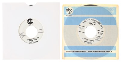 Lot 202 - ABC / PARAMOUNT PROMOS - NORTHERN SOUL 7" PACK - TONY COLTON, THE TRENDS