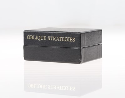 Lot 56 - BRIAN ENO/PETER SCHMIDT OBLIQUE STRATEGIES.