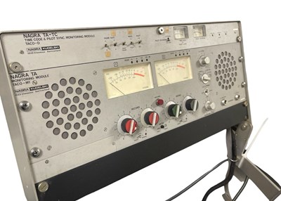 Lot 15 - NAGRA KUDELSKI 1033 T-AUDIO REEL-TO-REEL TAPE RECORDER.