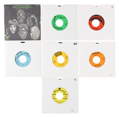 Lot 212 - RARE UPTEMPO SOUL 7" PACK - 5TH DIMENSION, PRESETON FOSTER, THE OLYPMICS