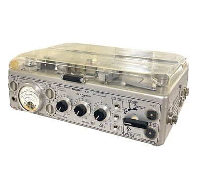 Lot 16 - NAGRA 4.2 PORTABLE REEL TAPE RECORDER.