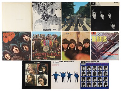 Lot 673 - THE BEATLES LP STUDIO PACK