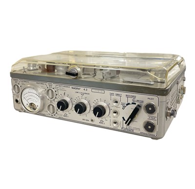 Lot 17 - NAGRA 4.2 PORTABLE TAPE REEL RECORDER.