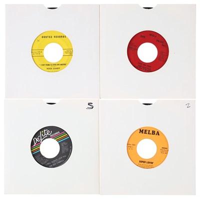 Lot 218 - CROSSOVER & EARLY 70'S DANCERS 7" PACK - ROCK CANDY, NEW CYMBOLS