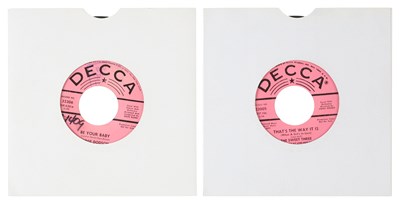 Lot 220 - USA DECCA PINK DEMOS 7" PACK - THE SWEET THREE , MARGE DODSON