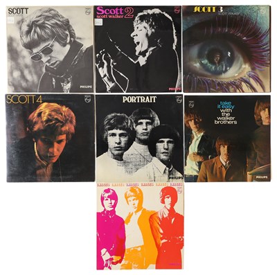 Lot 677 - SCOTT WALKER, THE WALKER BROTHERS LP PACK