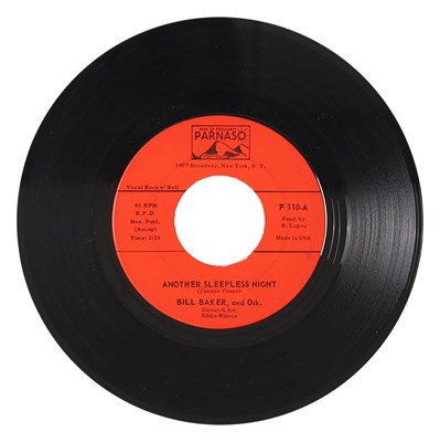 Lot 132 - BILL BAKER AND ORK - 'ANOTHER SLEEPLESS NIGHT' 7" - USA 1965, RARE NYC NORTHERN SOUL