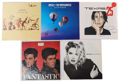 Lot 187 - SIGNED LPS - GENESIS / MIKE AND THE MECHANICS AND MORE.