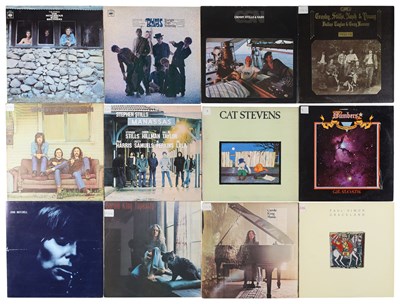 Lot 681 - FOLK, COUNTRY, COUNTRY ROCK, SINGER SONGWRITER LP'S INCLUDING THE BYRDS, CROSBY, STILLS, NASH AND YOUNG