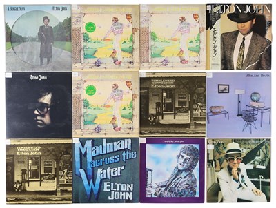 Lot 682 - ELTON JOHN LP COLLECTION INCLUDING MULTIPLE ARCHIVE ORIGINALS OF A SINGLE MAN