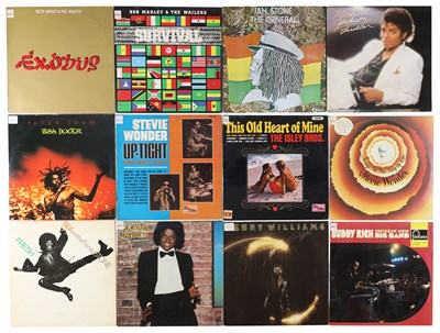 Lot 686 - SOUL, FUNK, JAZZ, DISCO, REGGAE LP'S INCLUDING BOB MARLEY, JAH STONE