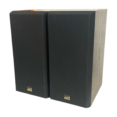 Lot 28 - ATC SCM10 BOOKSHELF SPEAKERS - BLACK.