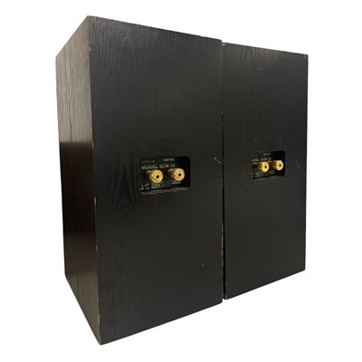 Lot 28 - ATC SCM10 BOOKSHELF SPEAKERS - BLACK.