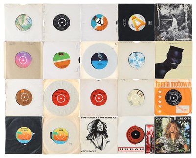Lot 692 - SOUL, FUNK, DISCO, REGGAE 7" COLLECTION INCLUDING JUNIOR MURVIN, BOB MARLEY