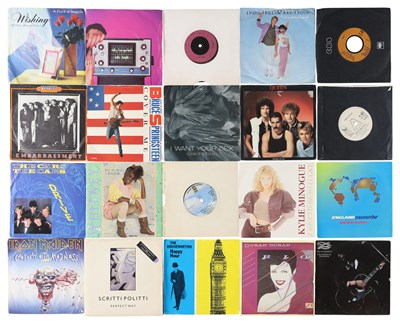 Lot 695 - 70'S TO 90'S POP AND ROCK 7" COLLECTION INCLUDING NEW ORDER, IRON MAIDEN