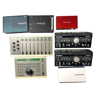 Lot 32 - STUDIO EQUIPMENT & AUDIO INTERFACES.