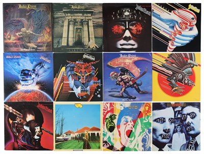 Lot 724 - HARD ROCK / HEAVY METAL LEGENDS (JUDAS / UFO / SCORPIONS / NAZARETH) - LP COLLECTION