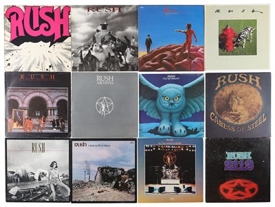 Lot 703 - PROG LEGENDS LP AND 12" COLLECTION INCLUDING RUSH, URIAH HEEP, WISHBONE ASH