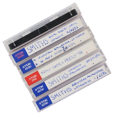 Lot 400 - THE SMITHS - EARLY CONCERT RECORDINGS ON CASSETTE.