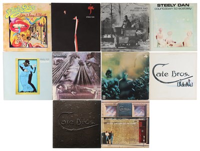 Lot 707 - STEELY DAN AND CATE BROS LP PACK