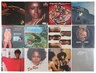Lot 709 - MIXED SOUL, FUNK, DISCO LP'S INCLUDING SOME MODERN PRESSINGS SPIDERS WEBB, THE SOFTONES