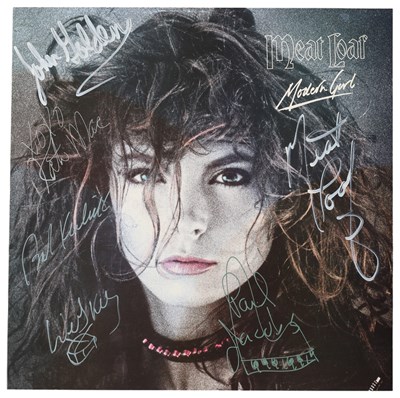 Lot 196 - MEAT LOAF - SIGNED COPY OF 'MODERN GIRL'.