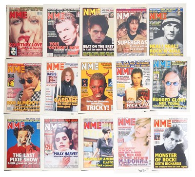 Lot 58 - THE NME - LARGE FORMAT PROOF PRINTS OF CLASSIC 1990S COVERS.