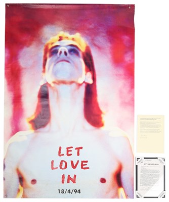 Lot 59 - NICK CAVE - ORIGINAL PROMOTIONAL POSTER AND NME FAX.
