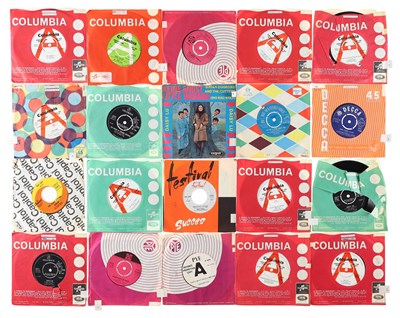 Lot 744 - JAZZ / CALYPSO / 60s / BEAT / POP - 7" COLLECTION (INC DEMOS - FROM DENIS PRESTON ARCHIVE)