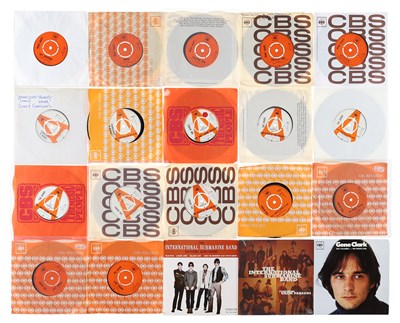 Lot 745 - CBS 60s - BYRDS / MOBY GRAPE / BOB DYLAN / SIMON & GARFUNKEL - 7" COLLECTION (INC DEMOS)