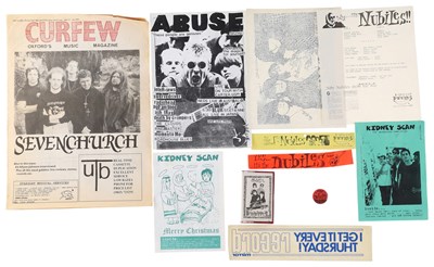 Lot 397 - RADIOHEAD - EARLY SMALL PRESS OXFORD MAGAZINES / ZINES WITH BAND COVERAGE.