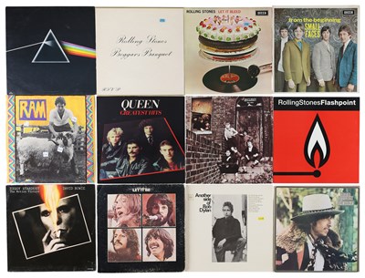 Lot 789 - CLASSIC ROCK, FOLK ROCK LP'S INCLUDING PINK FLOYD, THE ROLLING STONES