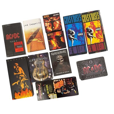Lot 63 - HARD ROCK AND METAL CD BOX SET COLLECTION