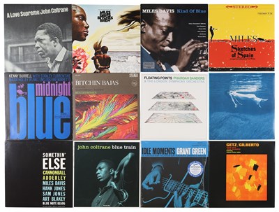 Lot 801 - JAZZ, BLUES LP COLLECTION INCLUDING MODERN PRESSINGS JOHN COLTRANE, MILES DAVIS