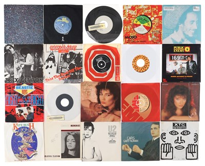 Lot 802 - LARGE 7" COLLECTION OF MIXED GENRES INCLUDING ROCK, POP, NEW WAVE, SOUL ETC