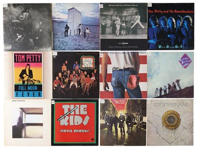 Lot 803 - ROCK LP COLLECTION INCLUDING THE WHO, TOM PETTY
