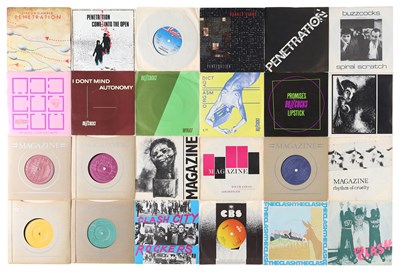 Lot 805 - PUNK LEGENDS 7" PACK INCLUDING PENETRATION, BUZZCOCKS