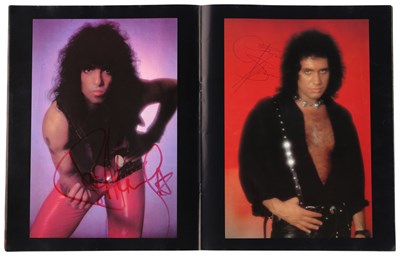 Lot 351 - KISS - FULLY SIGNED 1983/4 TOUR PROGRAMME.