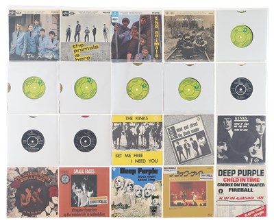 Lot 808 - 60'S, 70'S UK ROCK LEGENDS 7" COLLECTION INCLUDING THE ANIMALS, EDGAR BROUGHTON BAND