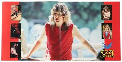 Lot 208 - OZZY OSBOURNE - SIGNED SPEAK OF THE DEVIL TOUR PROGRAMME.