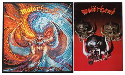 Lot 209 - MOTORHEAD - SIGNED TOUR PROGRAMMES.